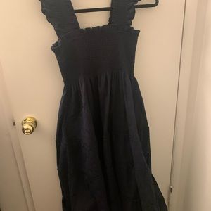 Hill House Home Navy Brocade Ellie NWT size L